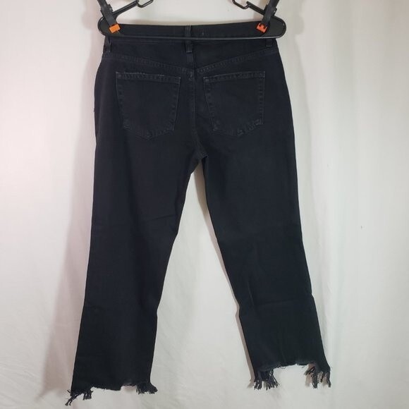 Free People  We The Free Maggie Mid Rise Straight Black 26 (AC) - Picture 9 of 13